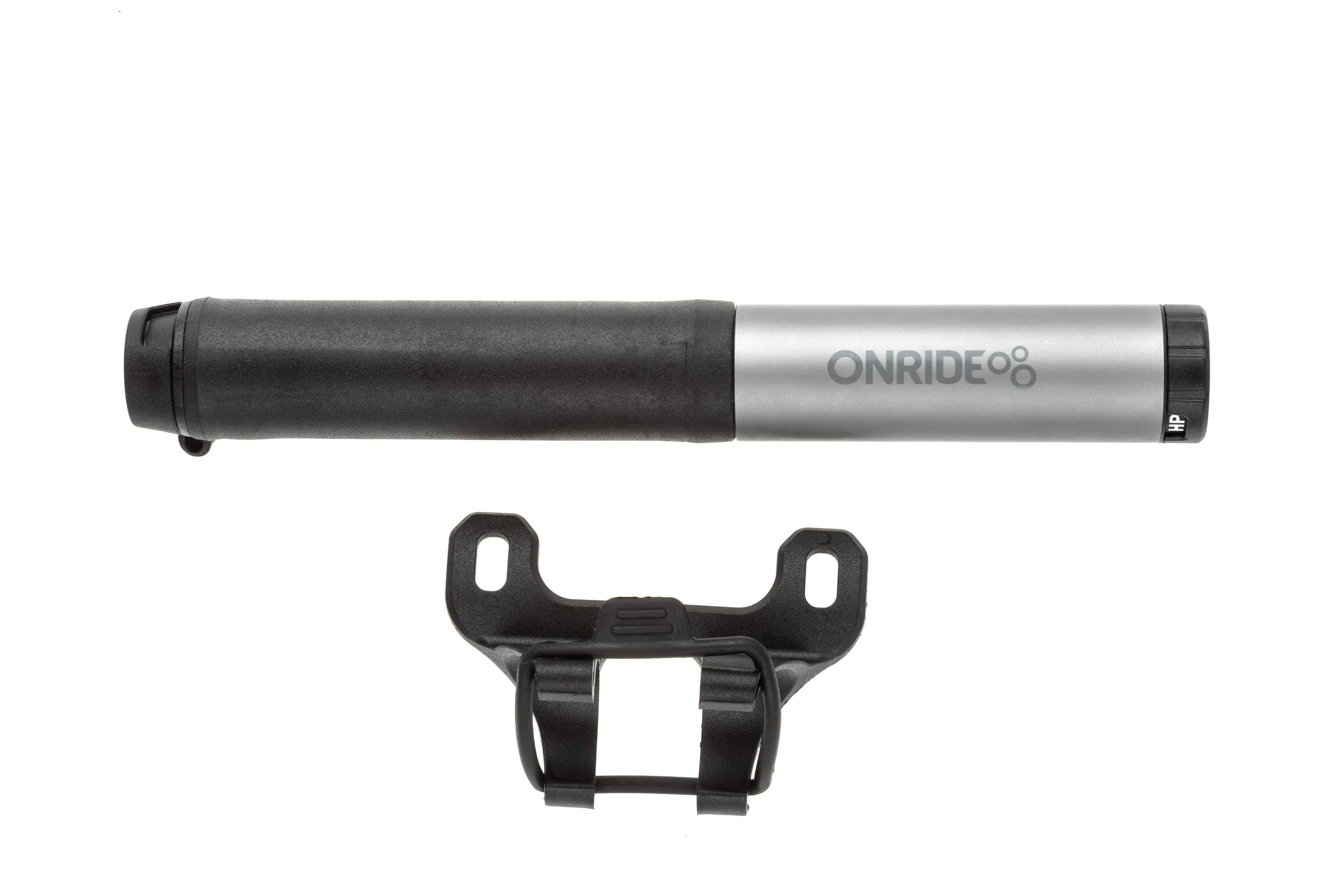 Насос компактний ONRIDE Query, алюмінієвий, висувний шланг, два режими, 20 см, 80/120 psi — фото 1