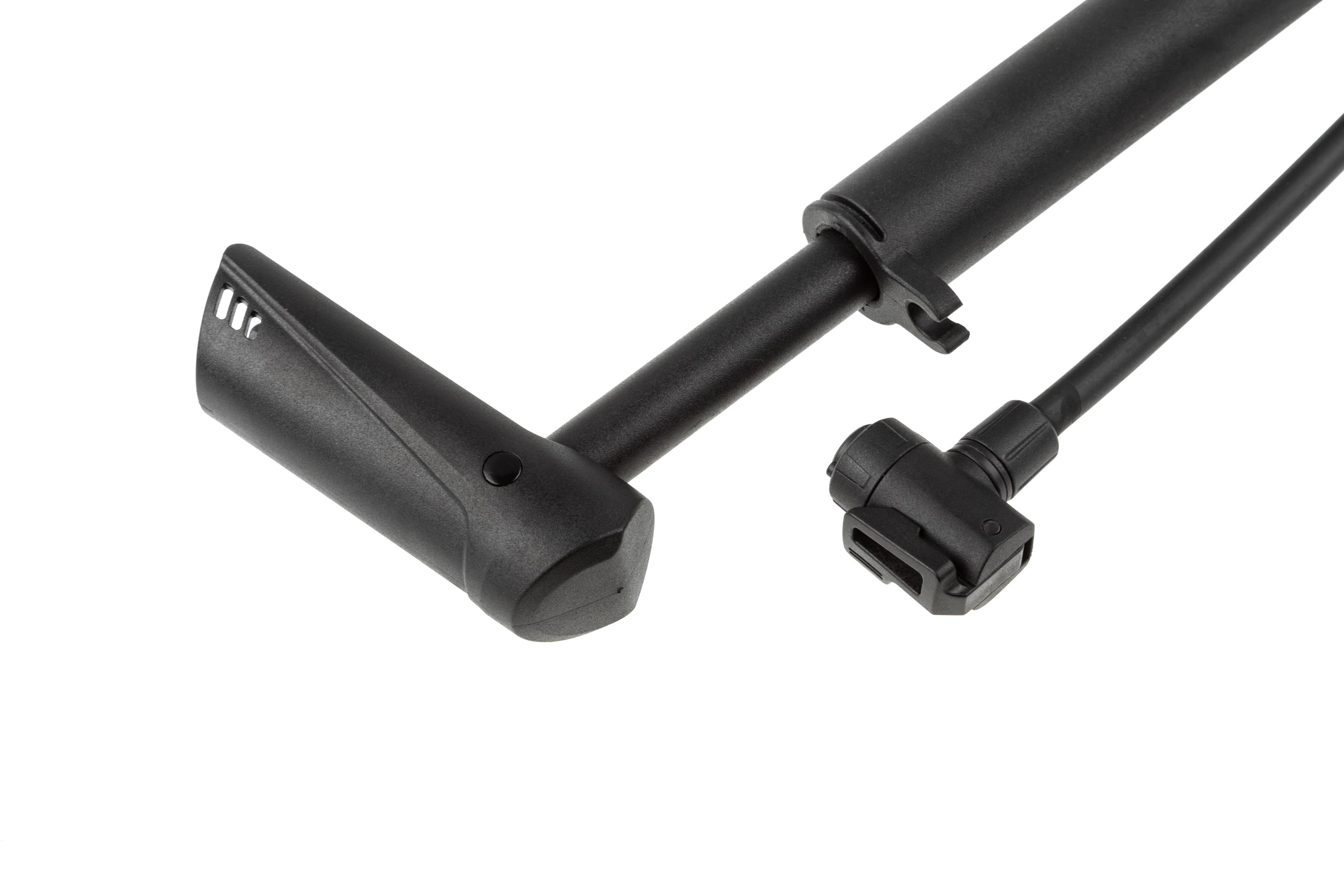Насос міні-підлоговий Giyo GM-64P, пластик, боковий шланг, 28см, 120psi/8,3bar — мініатюра 3