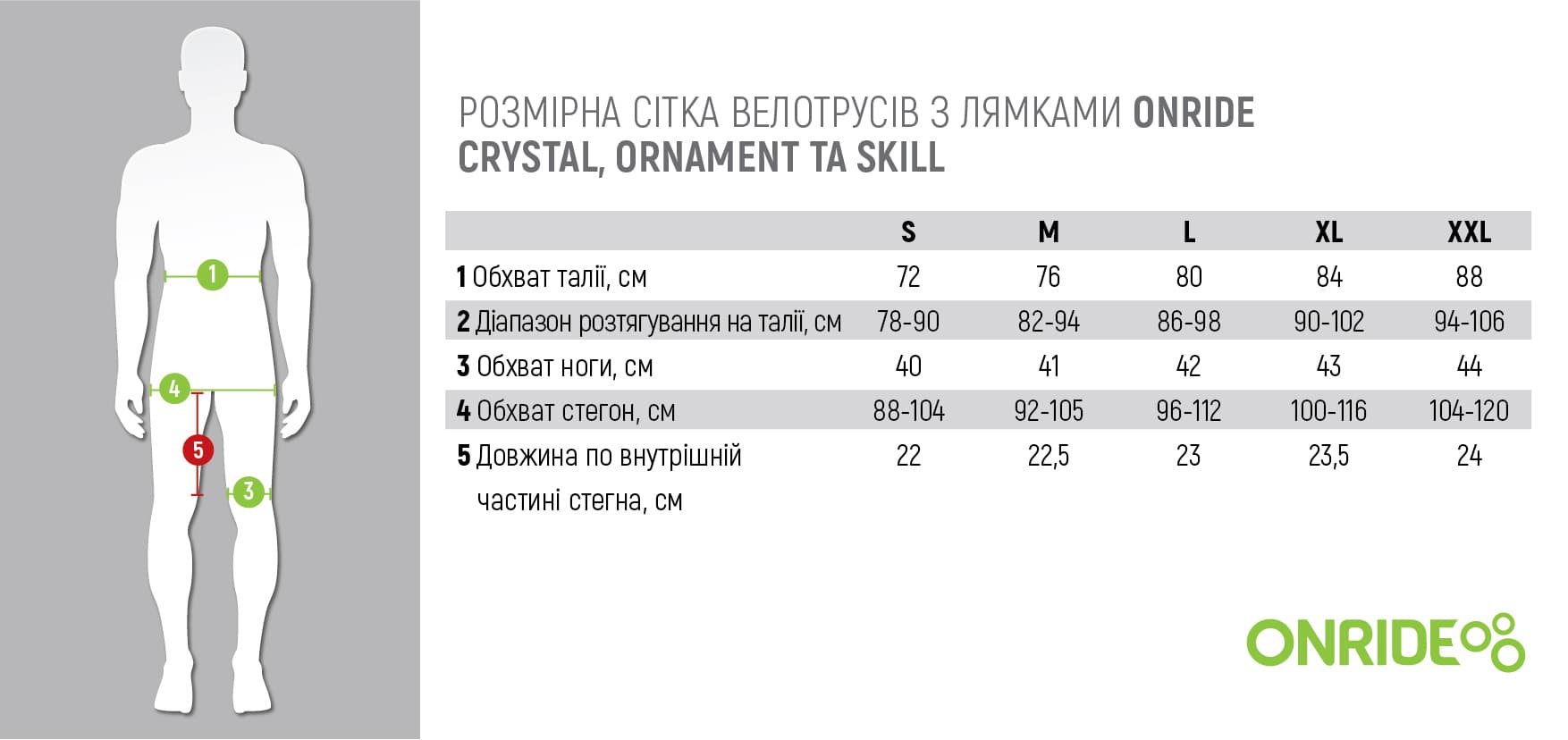 Велотруси з лямками ONRIDE Skill чорний розмір XL — мініатюра 2