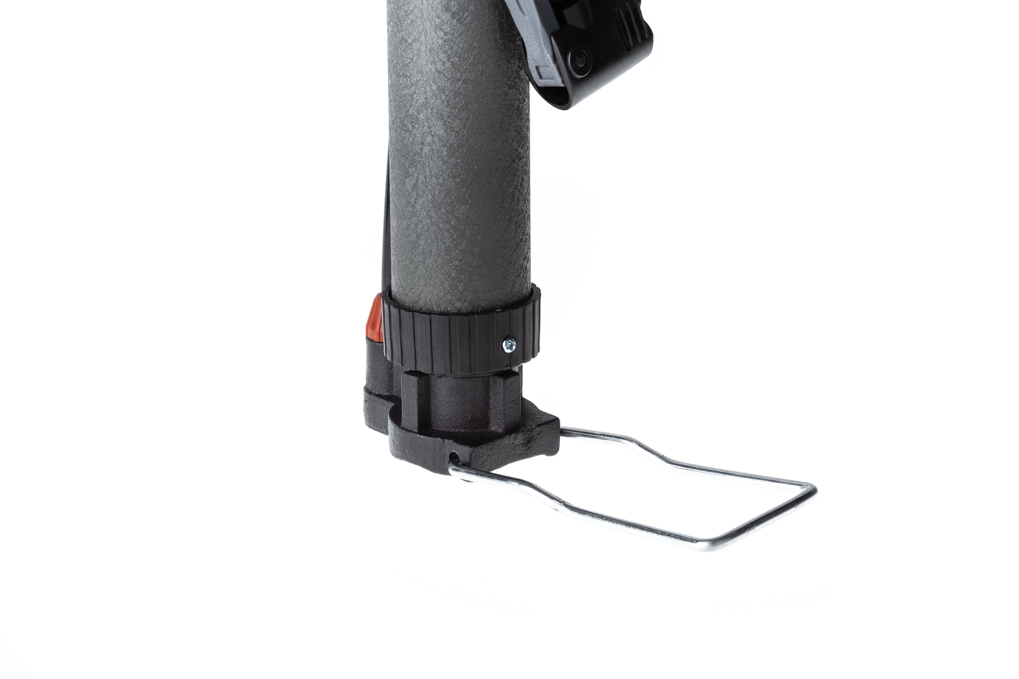 Насос підлоговий DNK Step 30 алюміній, макс. тиск 120 psi, голівка з двома отворами під FV/AV — мініатюра 2
