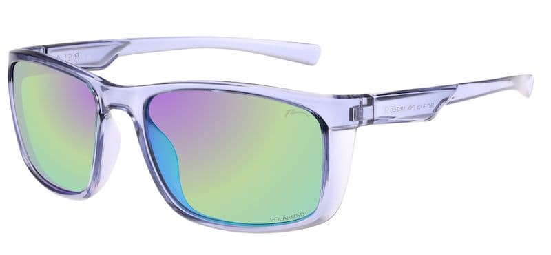 Окуляри Relax Peri чорні матові, лінза smoke (PC), pink revo ice blue, кат. 3 — фото 1