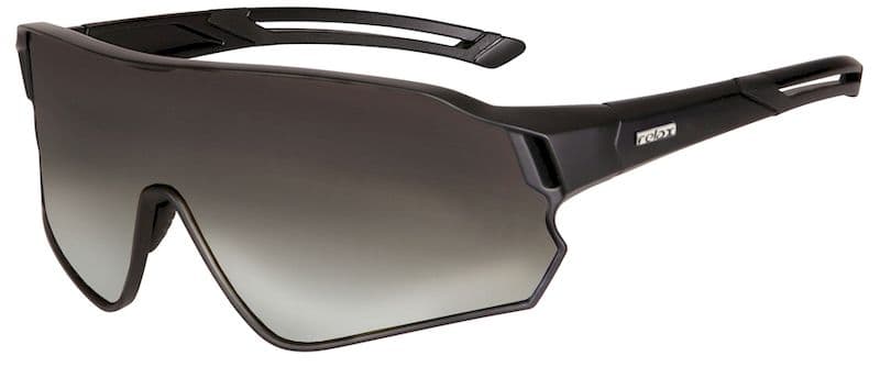 Окуляри Relax Artan black matt, лінза smoke (TAC 1,1mm Polarized), silver mirror, кат. 0 — фото 1