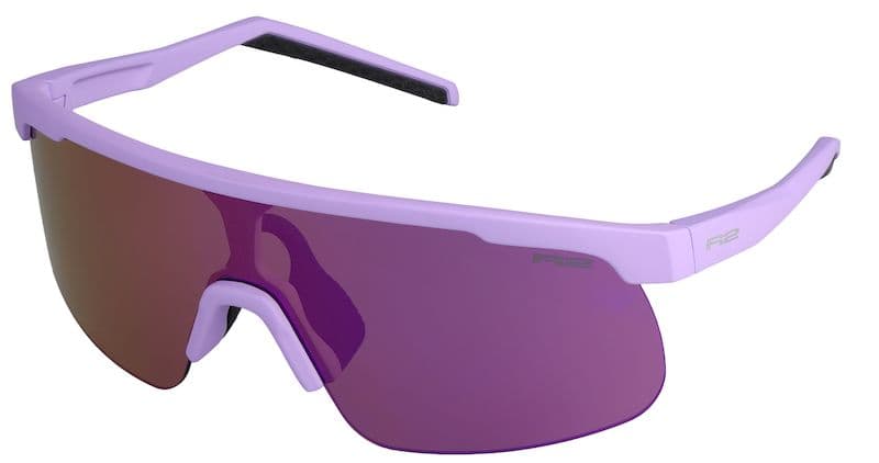 Окуляри дитячі R2 LIT levander (matt), лінза brown (purple chrome) PC, кат. 2 — фото 1