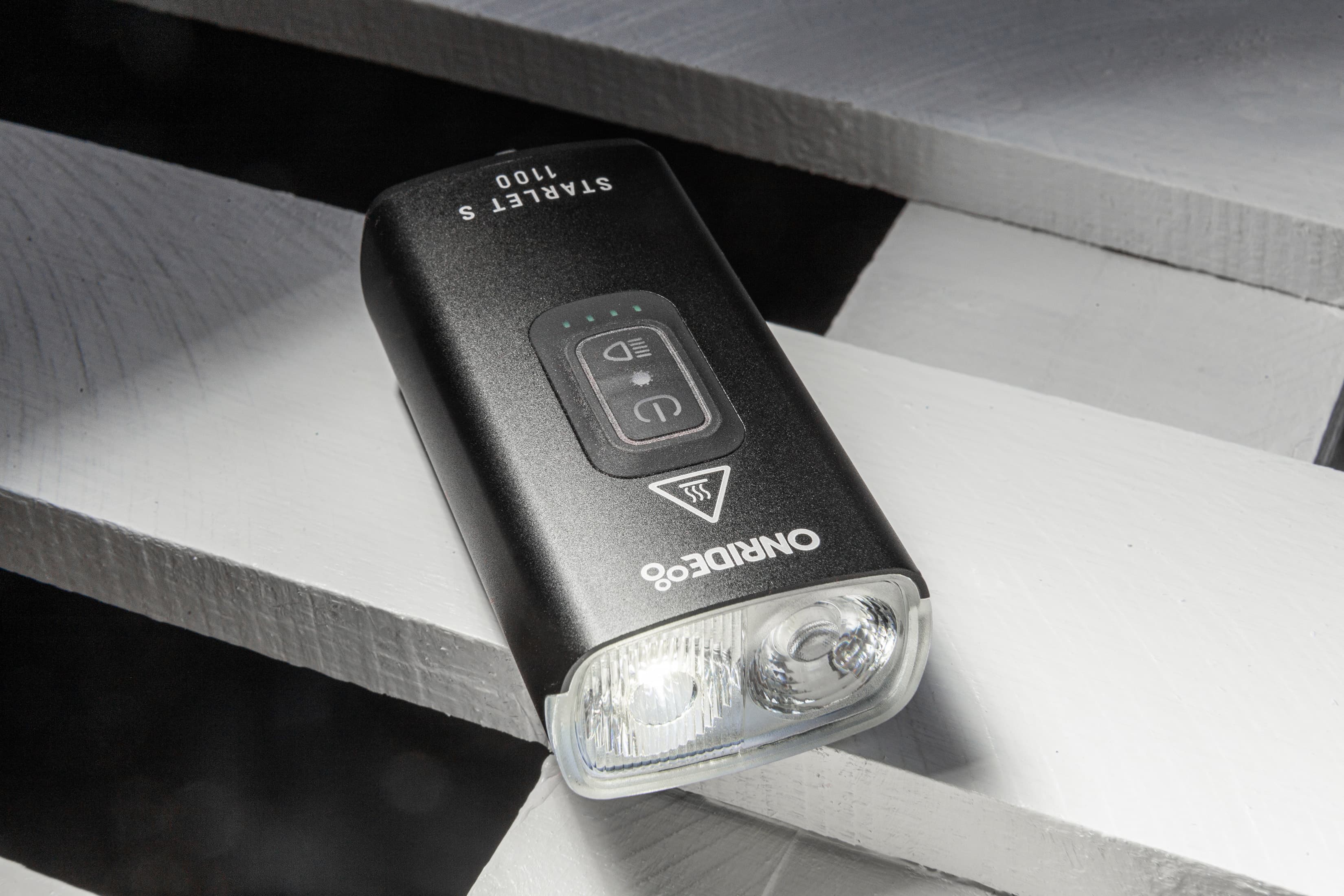 Велосипедна фара ONRIDE Starlet S 1100 (1100 lm, 3200 mAh, Type-C) Power Bank, дальнє-ближнє світло — мініатюра 3