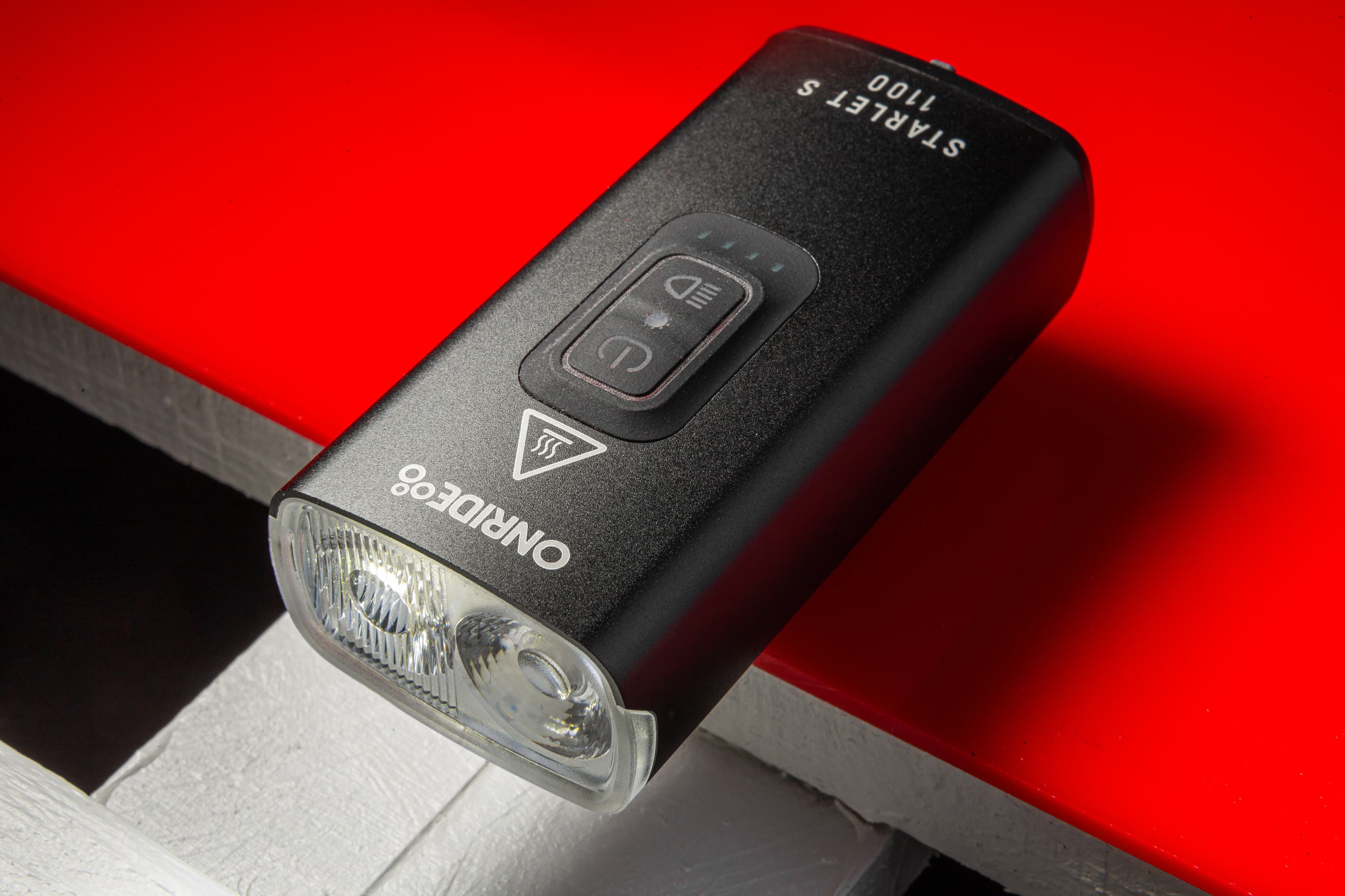 Велосипедна фара ONRIDE Starlet S 1100 (1100 lm, 3200 mAh, Type-C) Power Bank, дальнє-ближнє світло — мініатюра 6