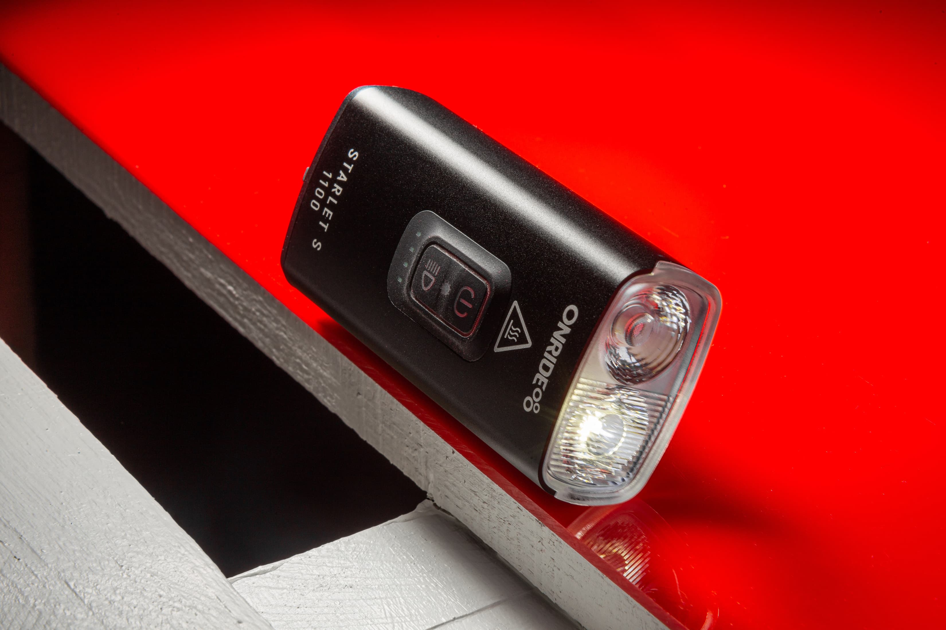 Велосипедна фара ONRIDE Starlet S 1100 (1100 lm, 3200 mAh, Type-C) Power Bank, дальнє-ближнє світло — мініатюра 8