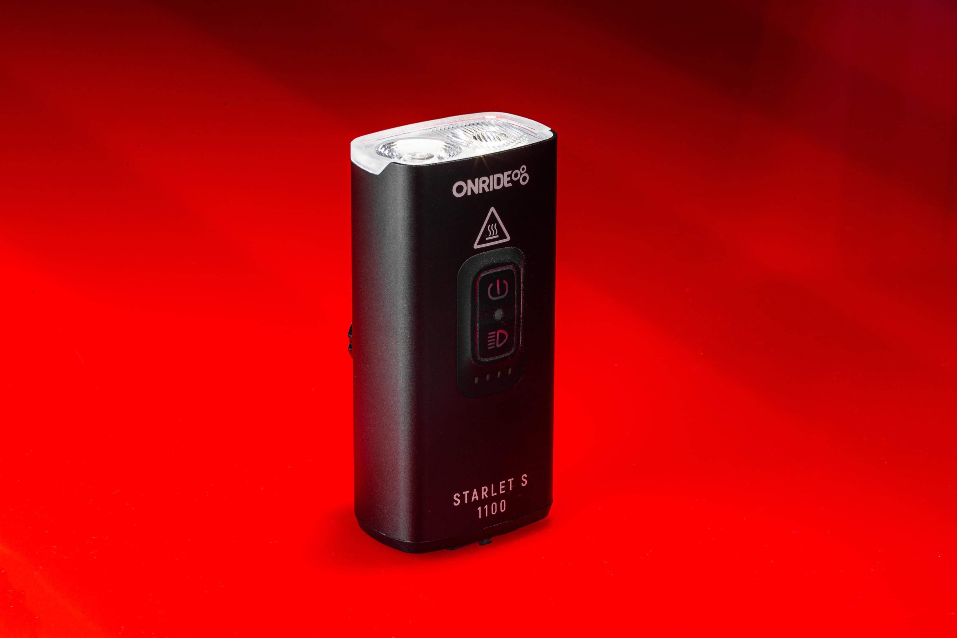 Велосипедна фара ONRIDE Starlet S 1100 (1100 lm, 3200 mAh, Type-C) Power Bank, дальнє-ближнє світло — мініатюра 9