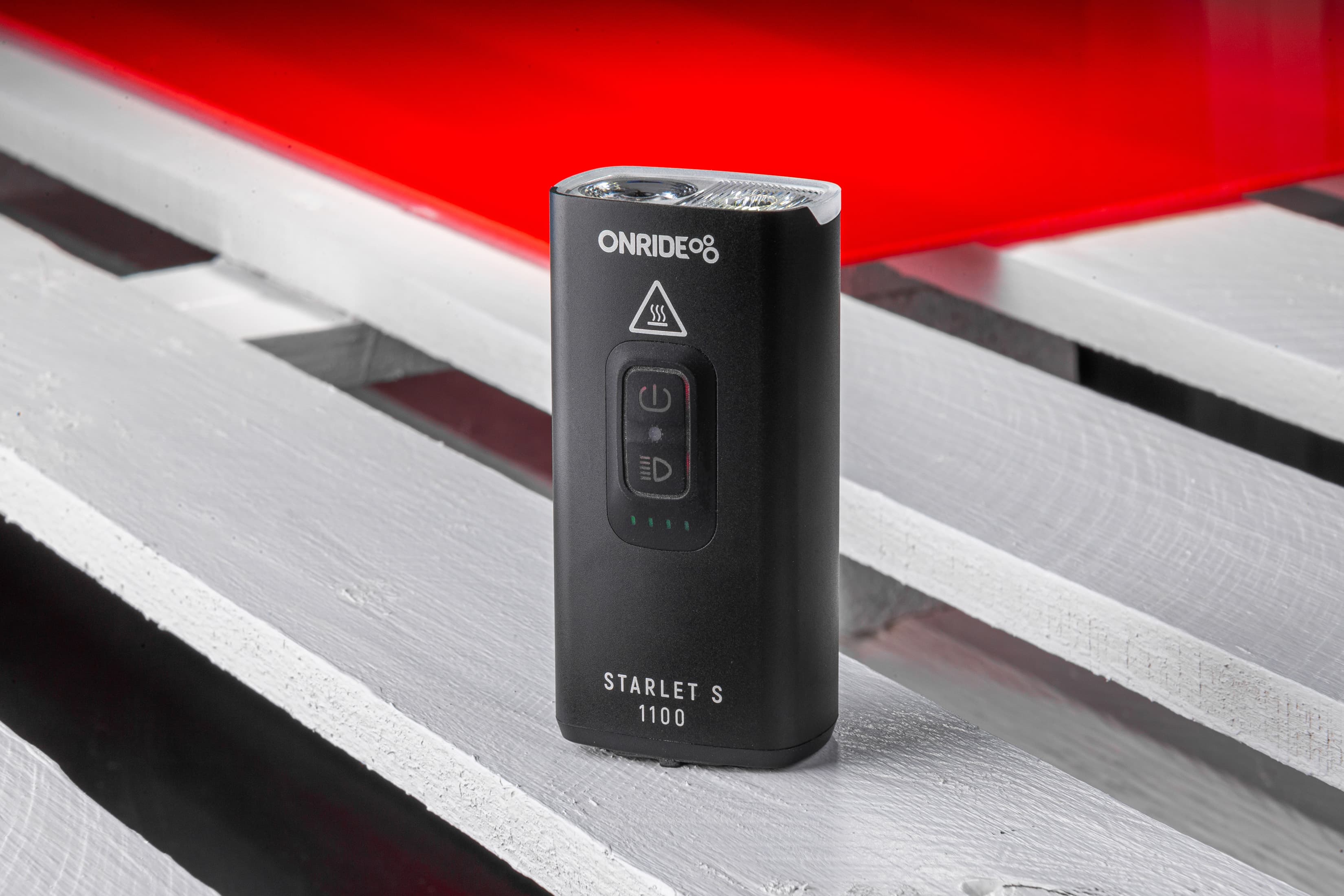 Велосипедна фара ONRIDE Starlet S 1100 (1100 lm, 3200 mAh, Type-C) Power Bank, дальнє-ближнє світло — мініатюра 10