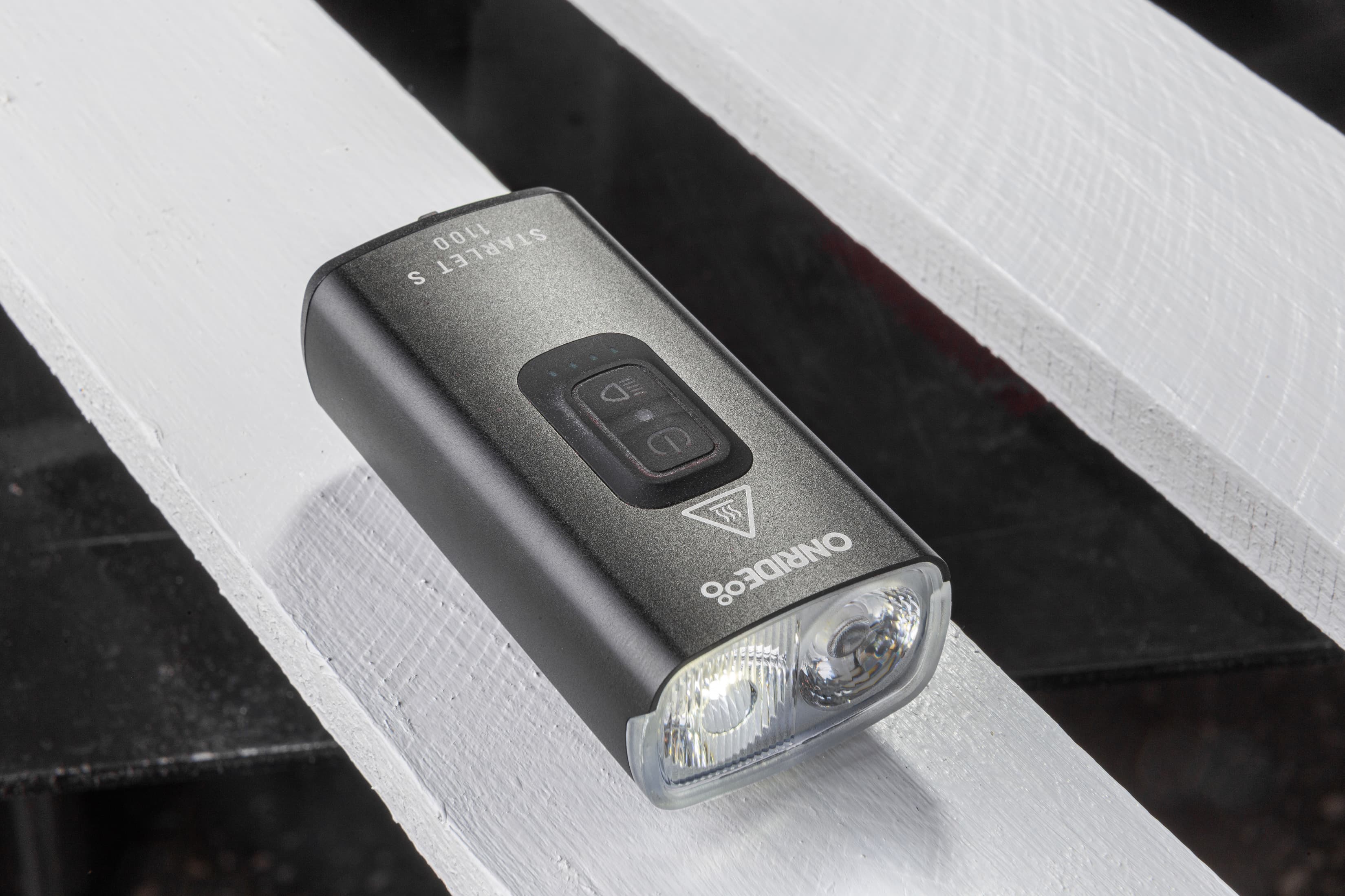 Велосипедна фара ONRIDE Starlet S 1100 (1100 lm, 3200 mAh, Type-C) Power Bank, дальнє-ближнє світло — мініатюра 13
