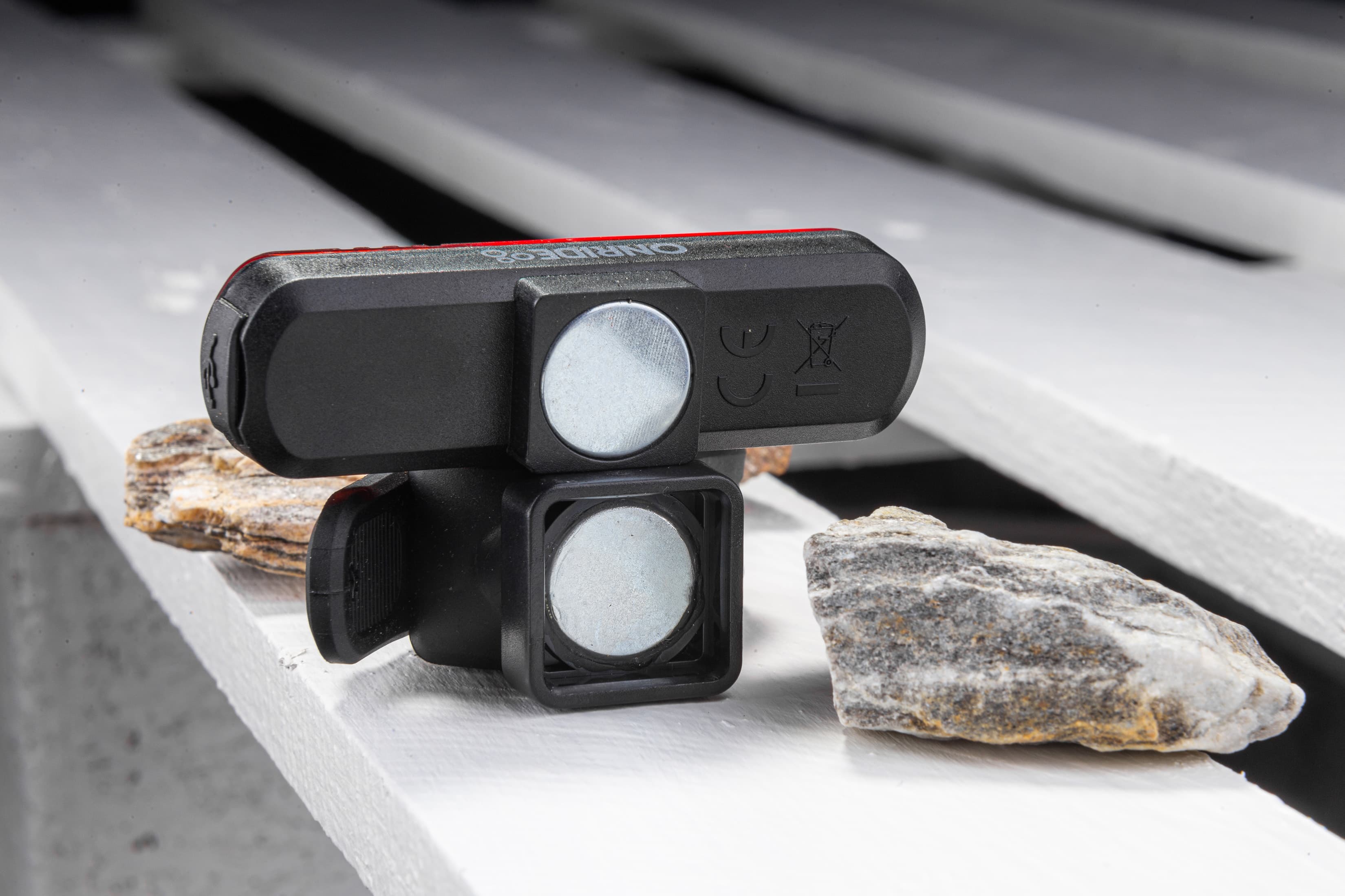 Заднє світло ONRIDE Plato Mag (30 lm, 330 mAh, Type-C), пластикове, кріплення на магніті — мініатюра 4
