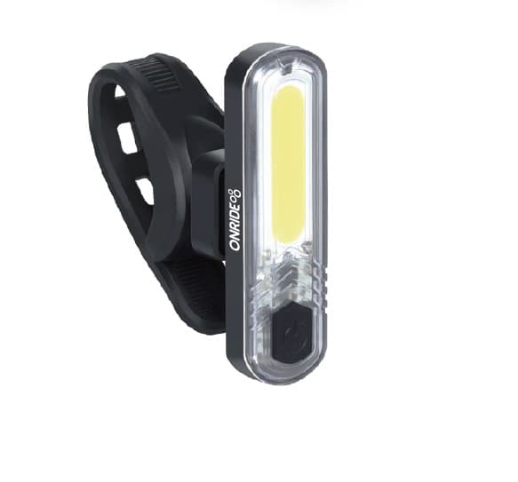 Переднє світло ONRIDE Plato Mag (100 lm, 330 mAh, Type-C), пластикове, кріплення на магніті — фото 1