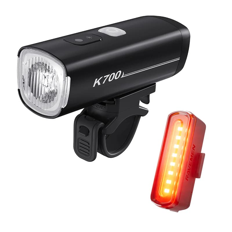 Комплект світла Ravemen LS32 : K700 + TR30 (700 + 30 lm, 2200 + 200 mAh) — фото 1