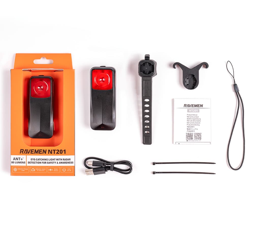 Заднє світло Ravemen NT201 (80 lm, 1400 mAh) — мініатюра 2