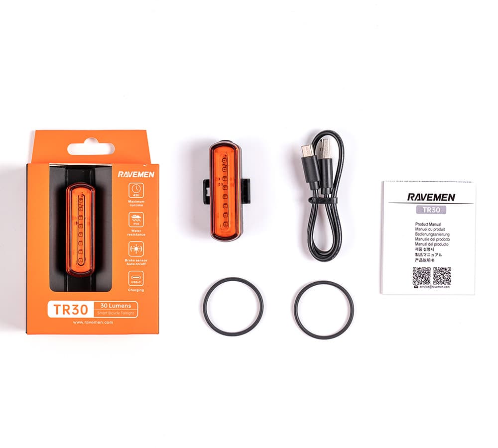 Заднє світло Ravemen TR30 (30 lm, 200 mAh) — мініатюра 3