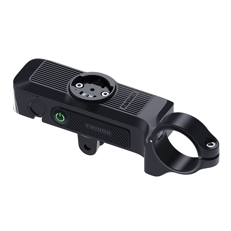Велосипедна фара Ravemen FR1000 (1000 lm, 3000 mAh) з кріпленням для Garmin — мініатюра 3