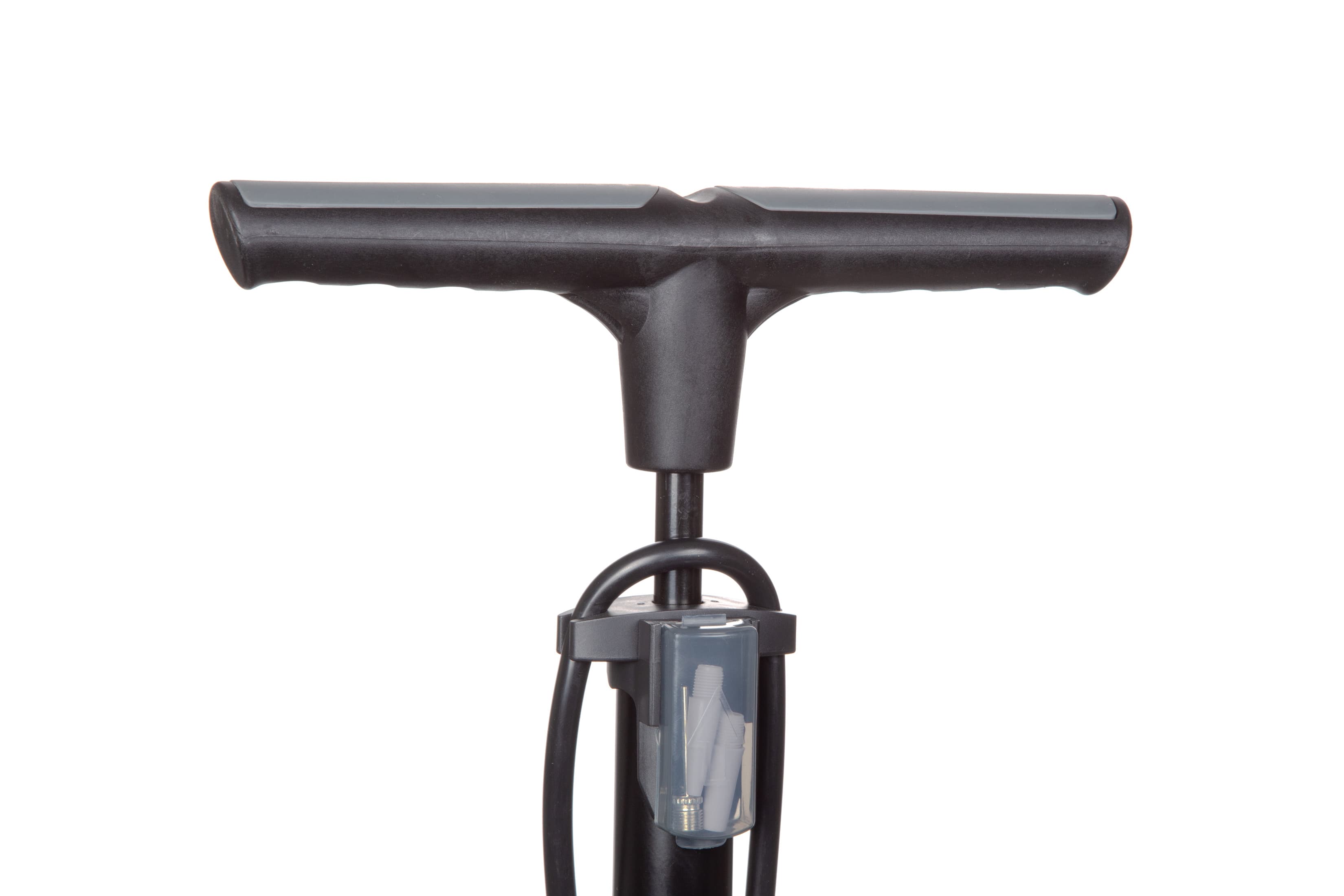 Насос підлоговий ONRIDE Flow 20 сталевий, з манометром, макс.тиск 120 PSI голівка під FV/AV — мініатюра 5