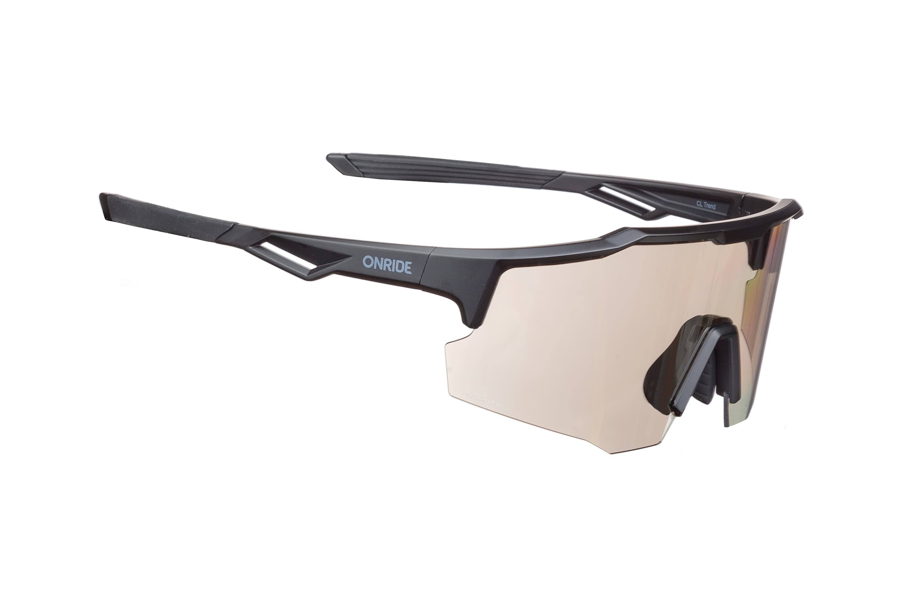 Окуляри ONRIDE CL Trend з лінзою Photochromic Mirror кат 1-3 (78-16%), оправа TR90 чорна