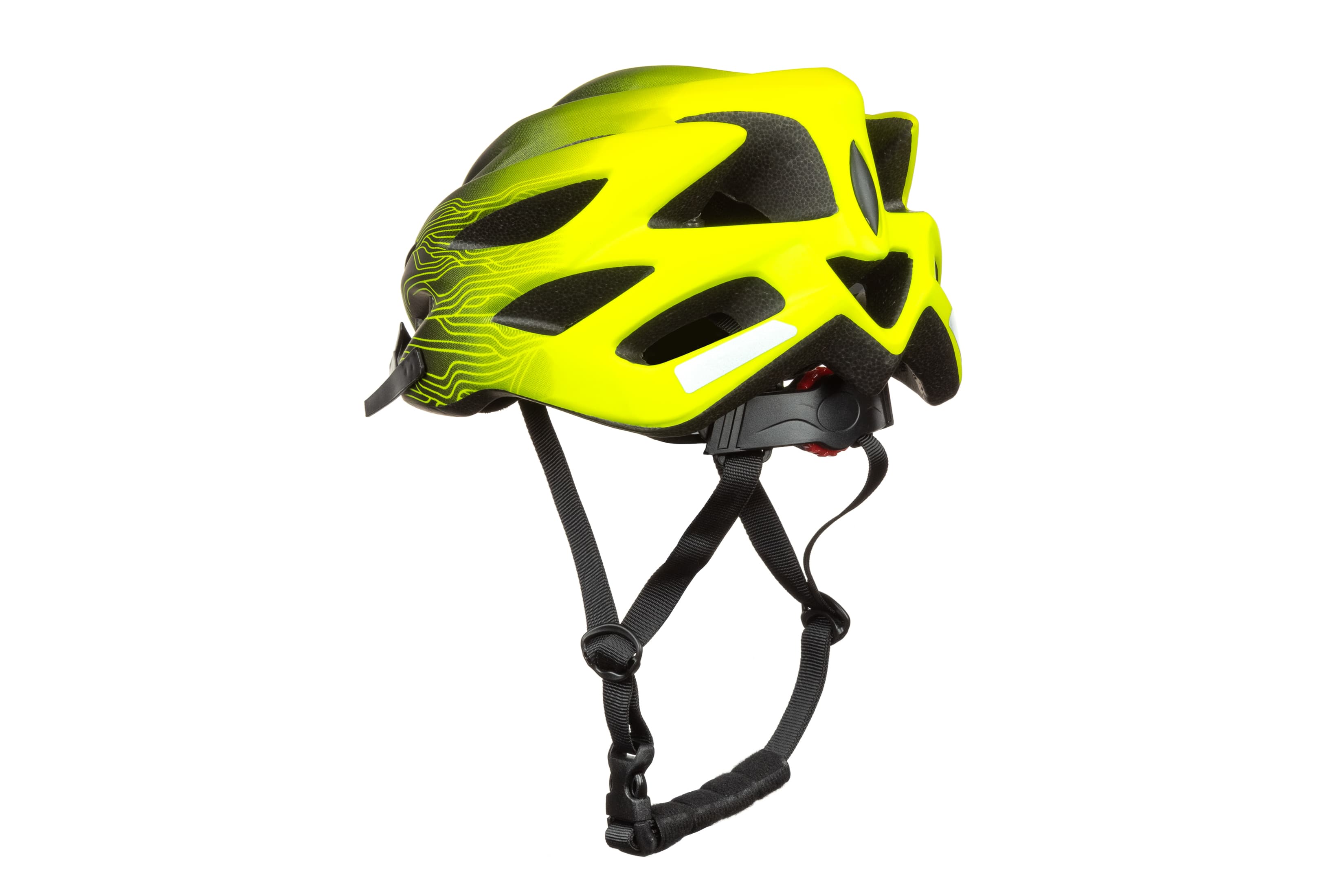 Шолом ONRIDE Mount матовий чорний-жовтий неон L (58-61 см) — мініатюра 5