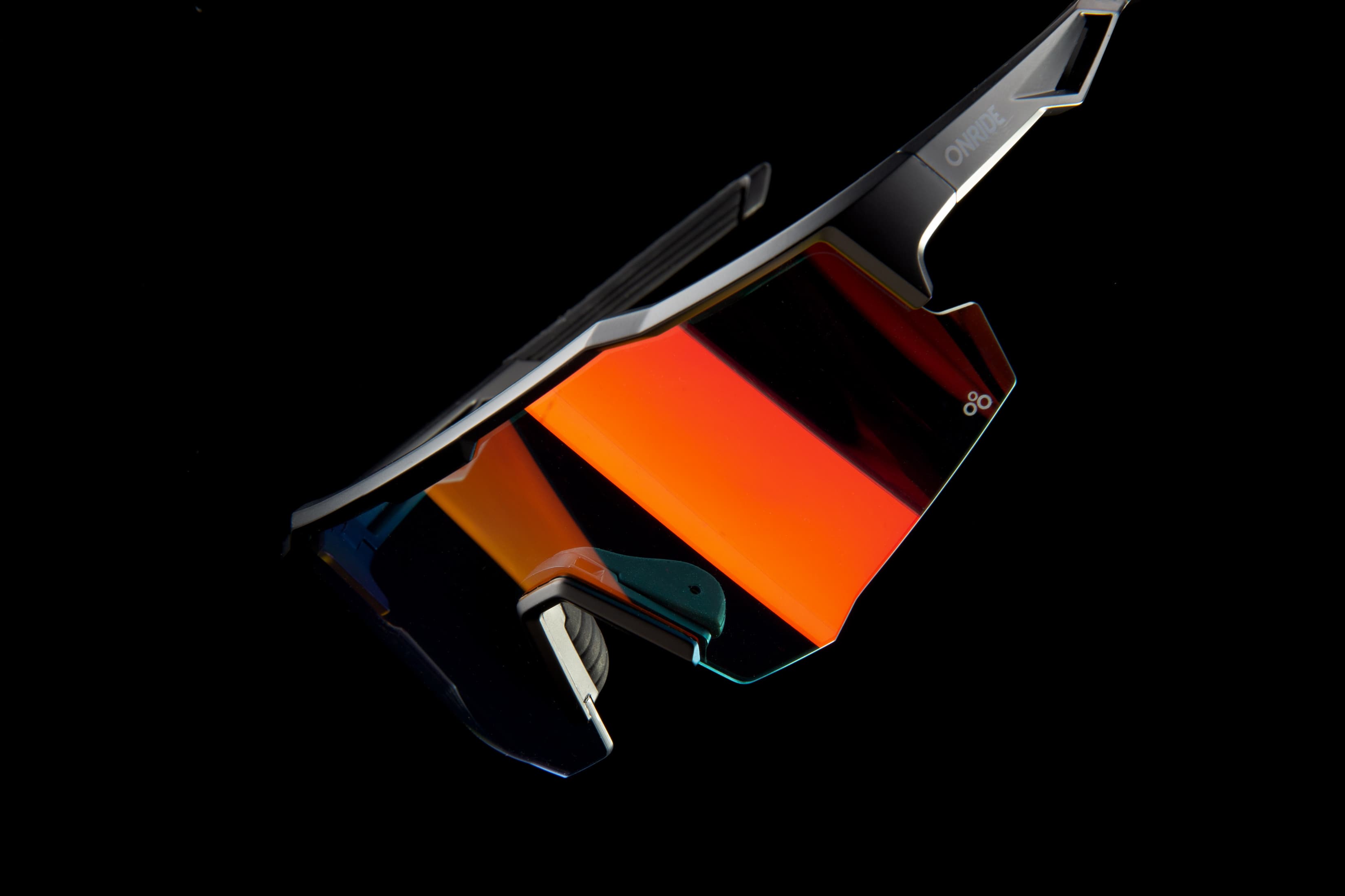 Окуляри ONRIDE CL Trend з лінзою Photochromic Revo Red кат 1-3 (78-16%), оправа TR90 чорна — мініатюра 4