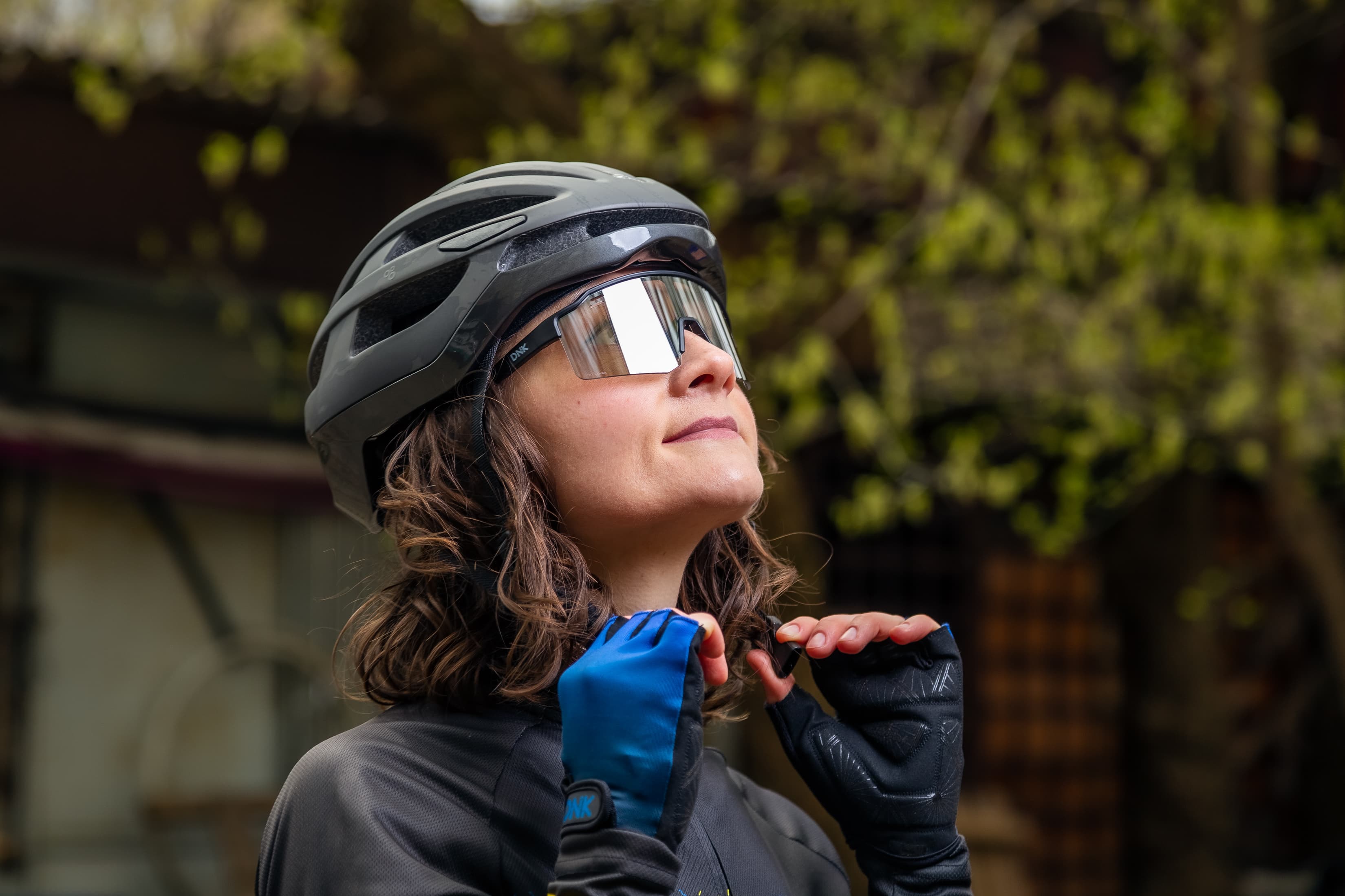 Окуляри DNK Sun I з лінзою Photochromic MIRROR кат 0-3 (84-18%), оправа TR90 чорна — мініатюра 5