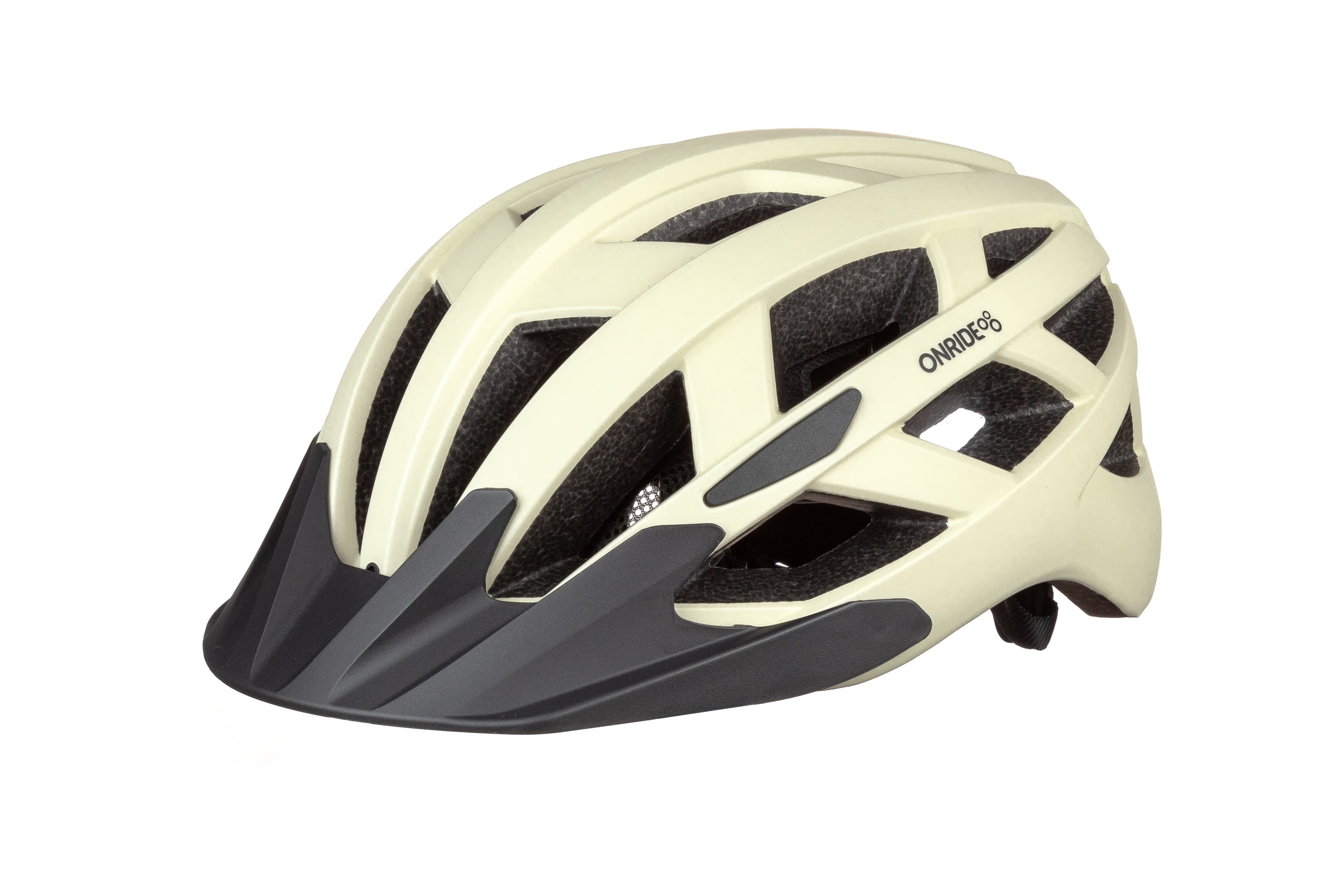 Шолом ONRIDE Muse колір слонової кістки L (58-62 см) заднє світло Type-C — фото 1