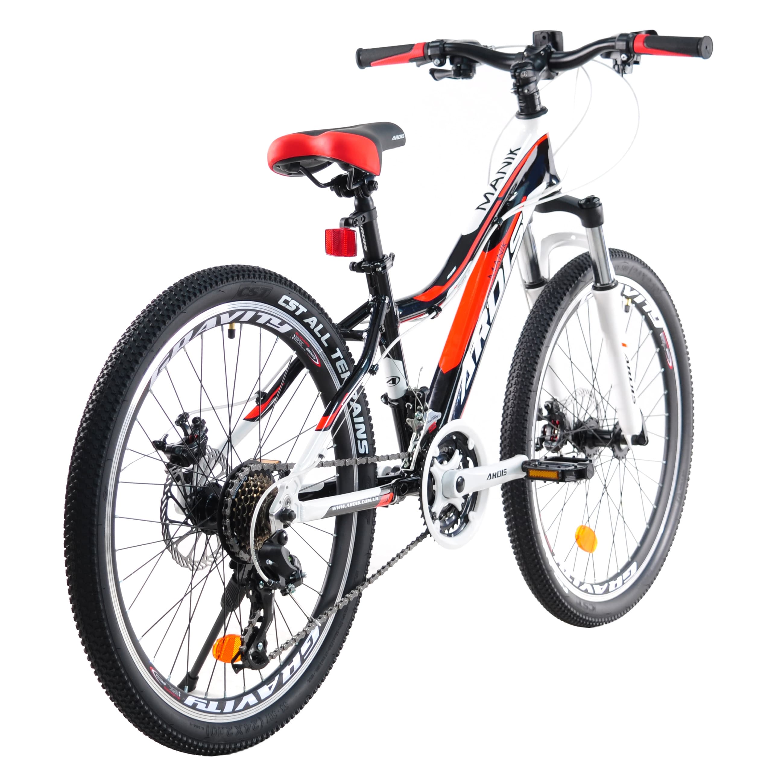 Ardis 24 MTB AL MANIK — Червоний — мініатюра 4