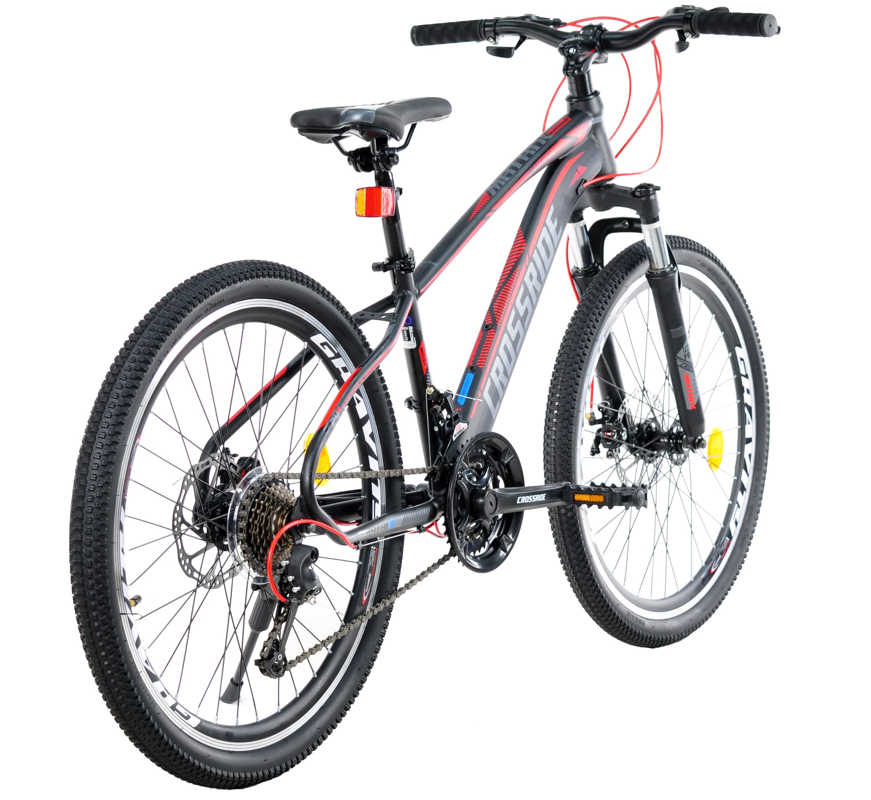 CROSSRIDE 24 MTB ST MATRIX — Червоний — мініатюра 3