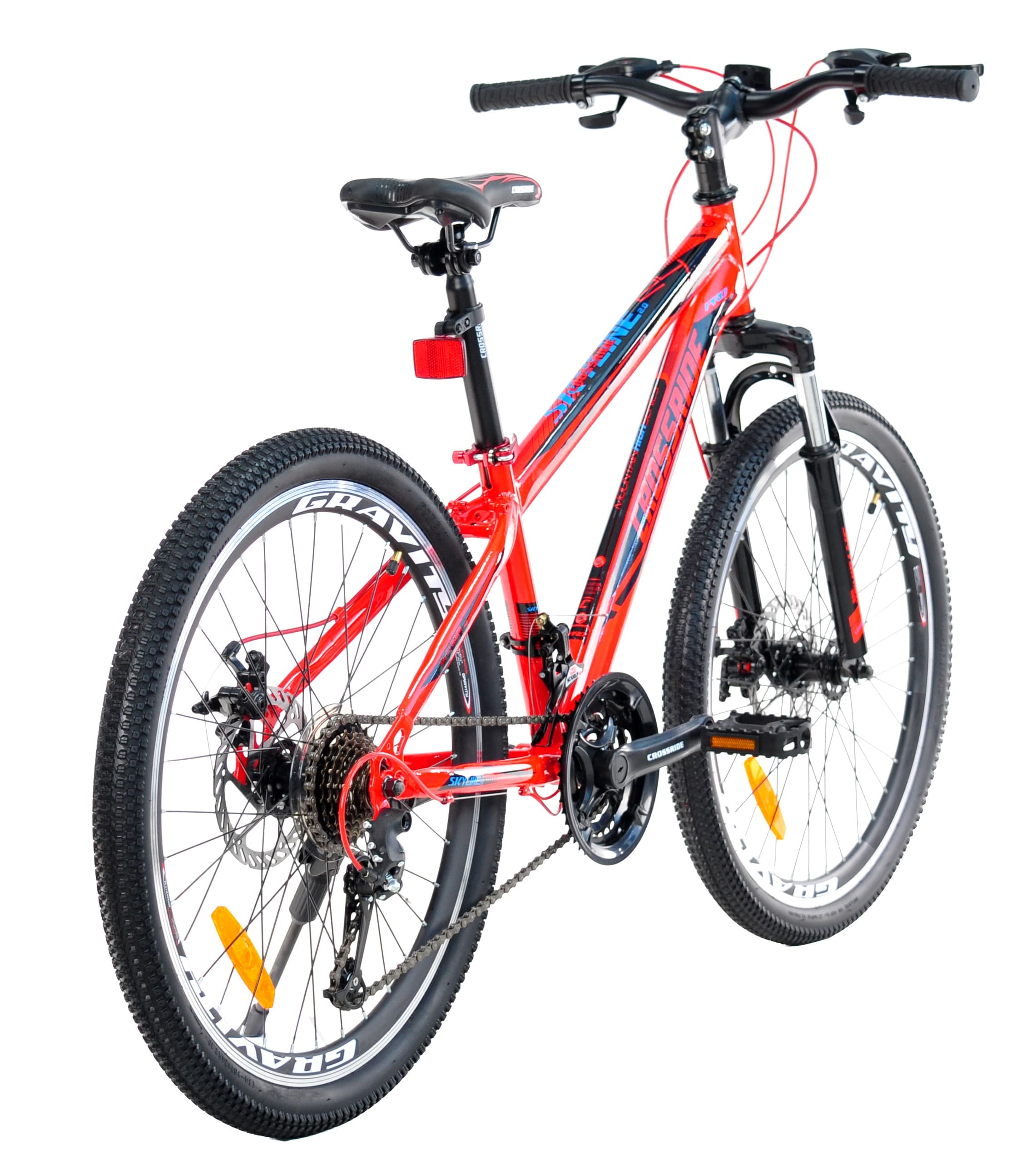 CROSSRIDE 24 MTB ST SKYLINE 2.0 — Червоний — мініатюра 2