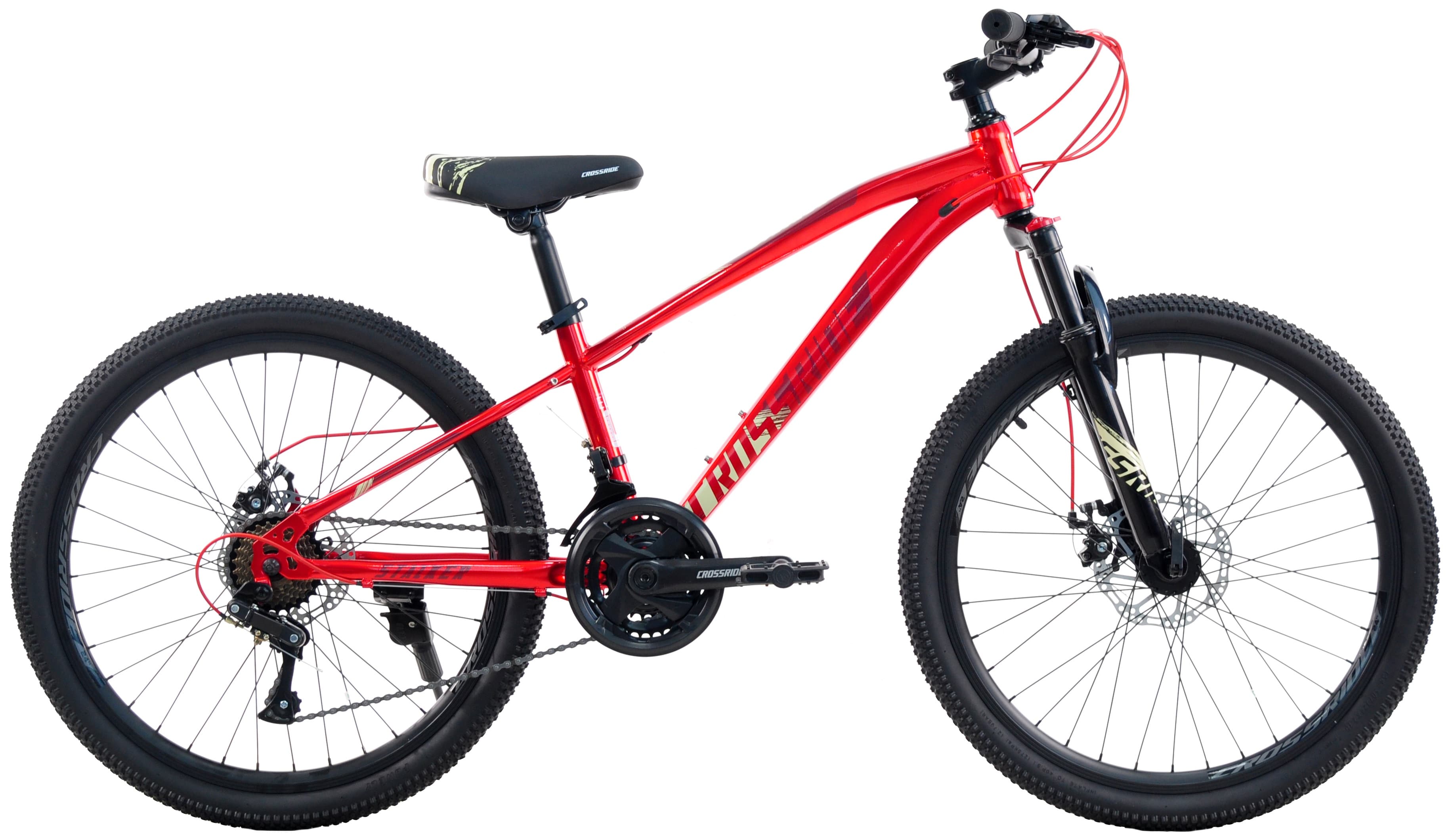 CROSSRIDE 24 MTB ST STALKER — Червоний — мініатюра 2
