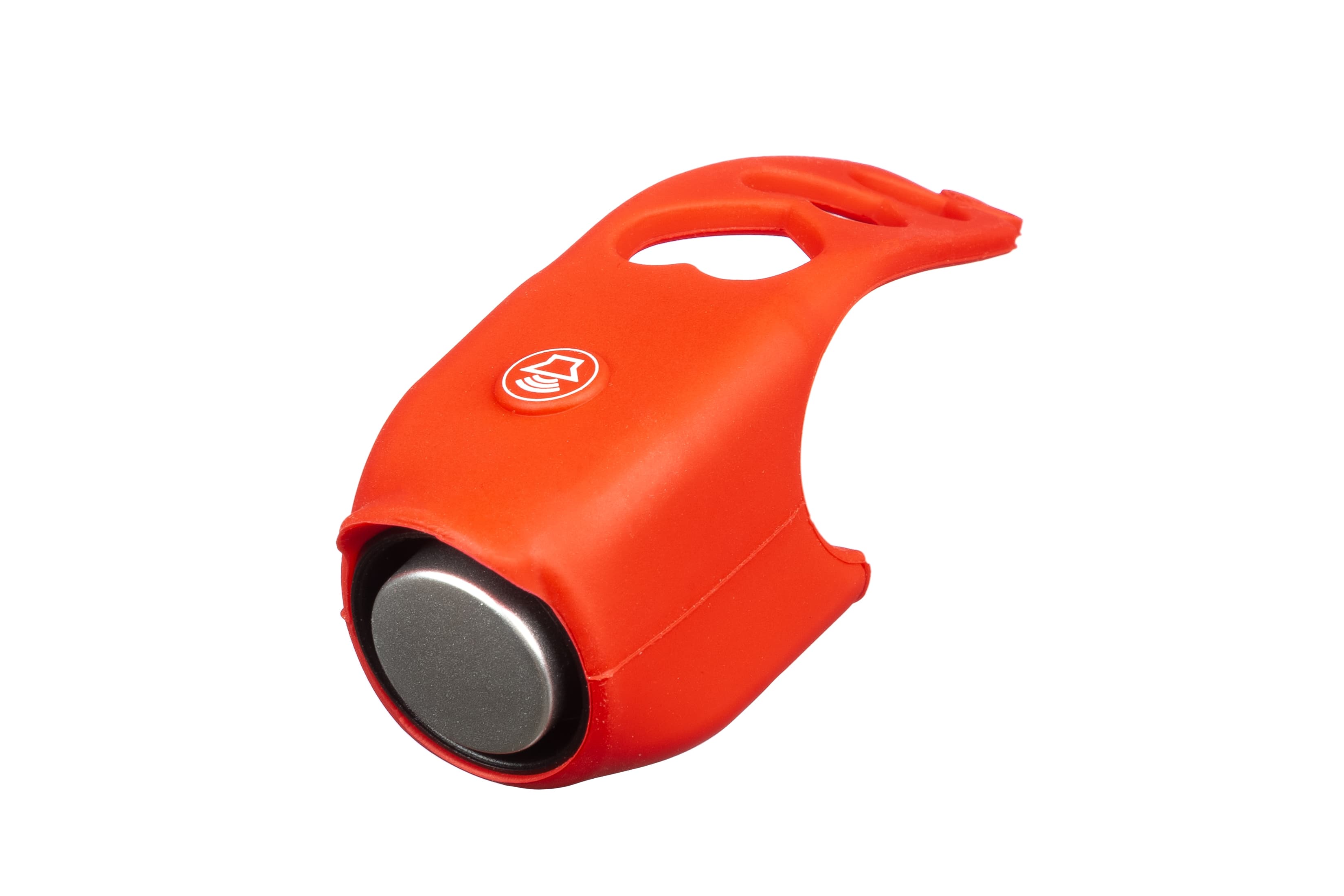 Електронний сигнал ONRIDE Zoom силіконовий (CR2032*2, 120 Дб) червоний — фото 1