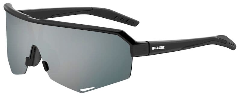 Окуляри R2 FLUKE black (PC), лінза smoke, покриття flash mirror, кат. 3 — фото 1