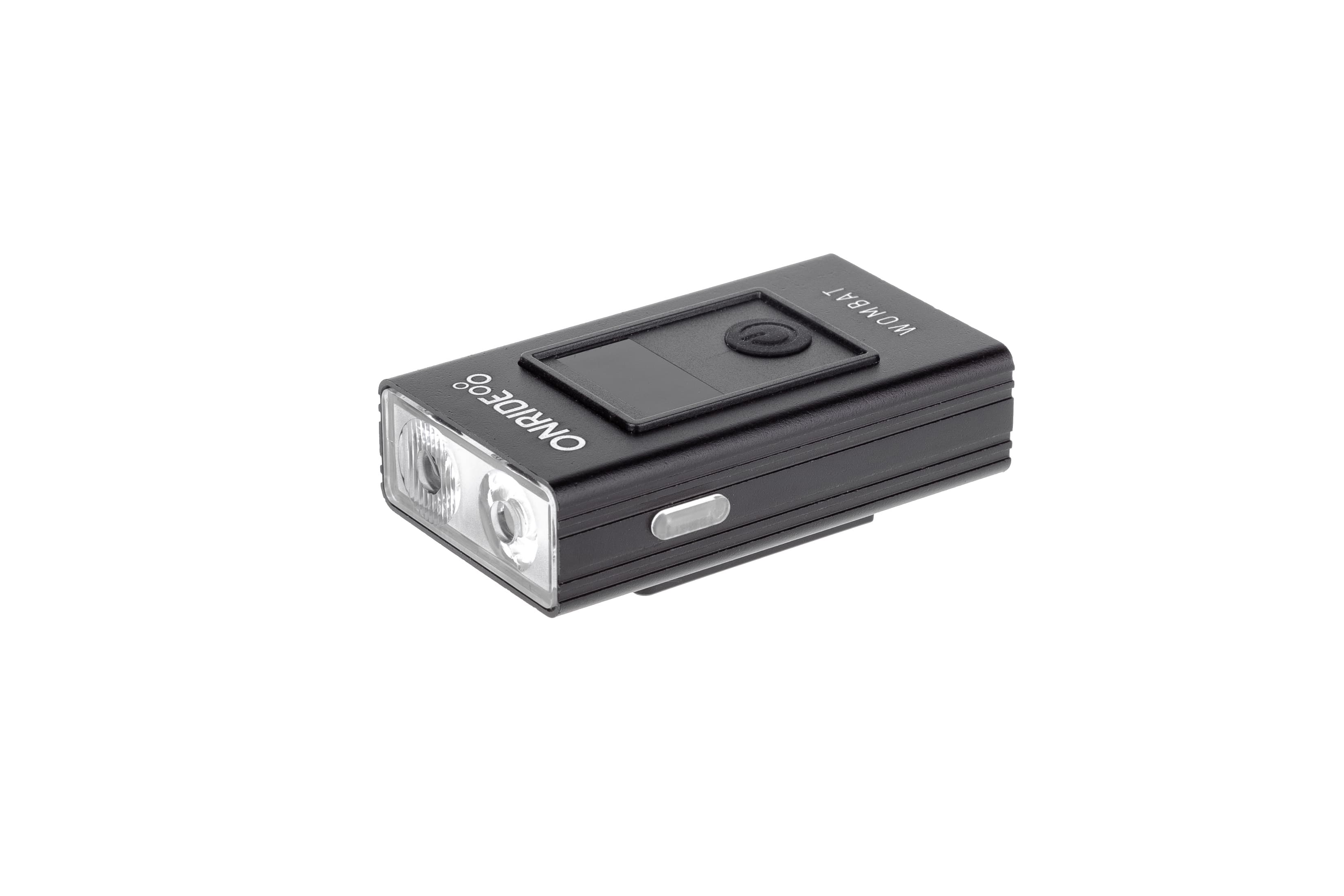 Велосипедна фара ONRIDE Wombat (400 lm, 1500 mAh, Micro USB), дисплей інд. заряду, алюмінієва — фото 1