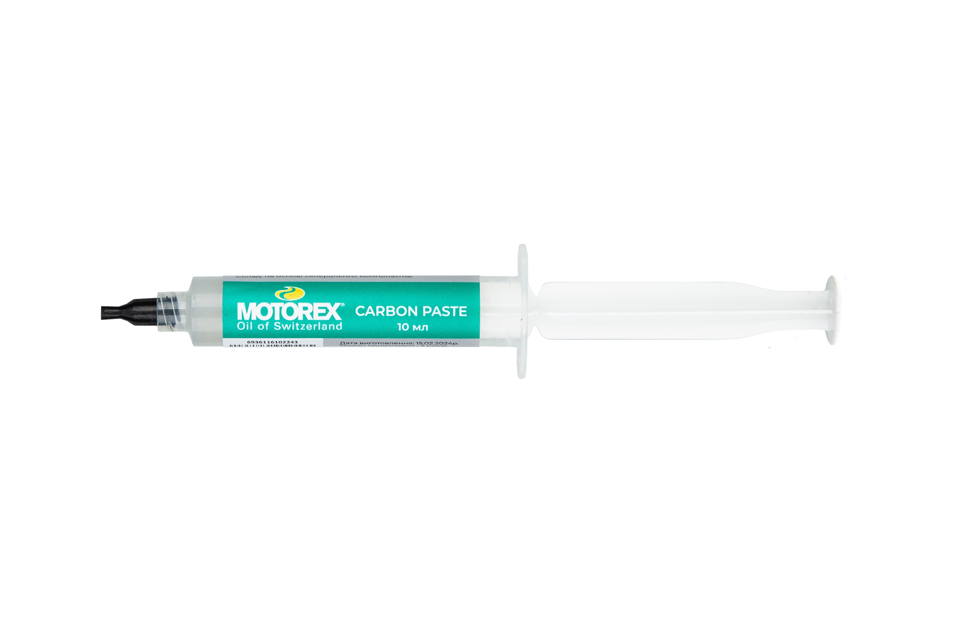 Шприц з мастилом MOTOREX CARBON PASTE 10 мл — фото 1
