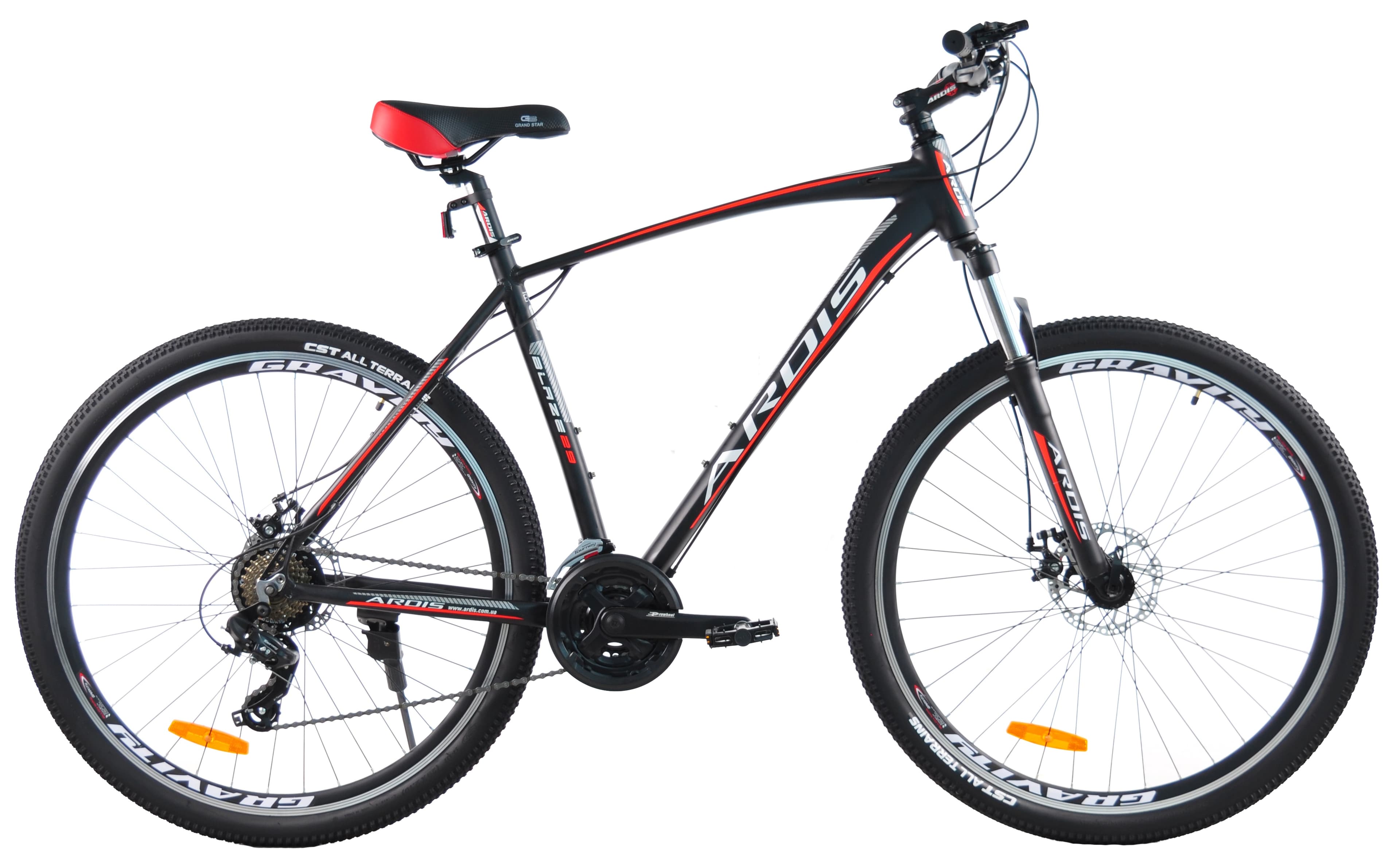 Ardis 29 MTB AL BLAZE — Чорно-червоний — фото 1