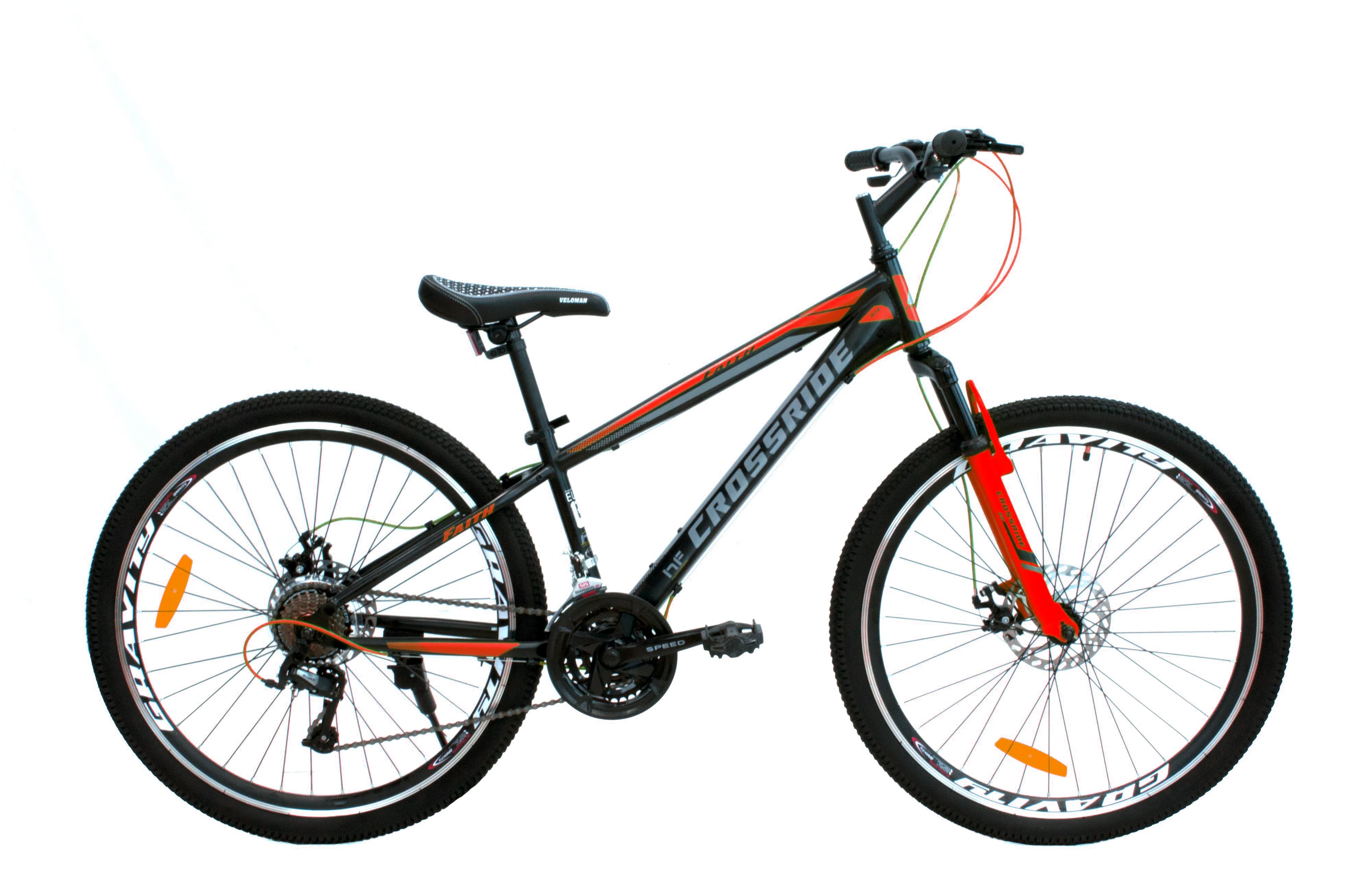 CROSSRIDE 26 MTB ST "FAITH" — Чорно-червоний — фото 1