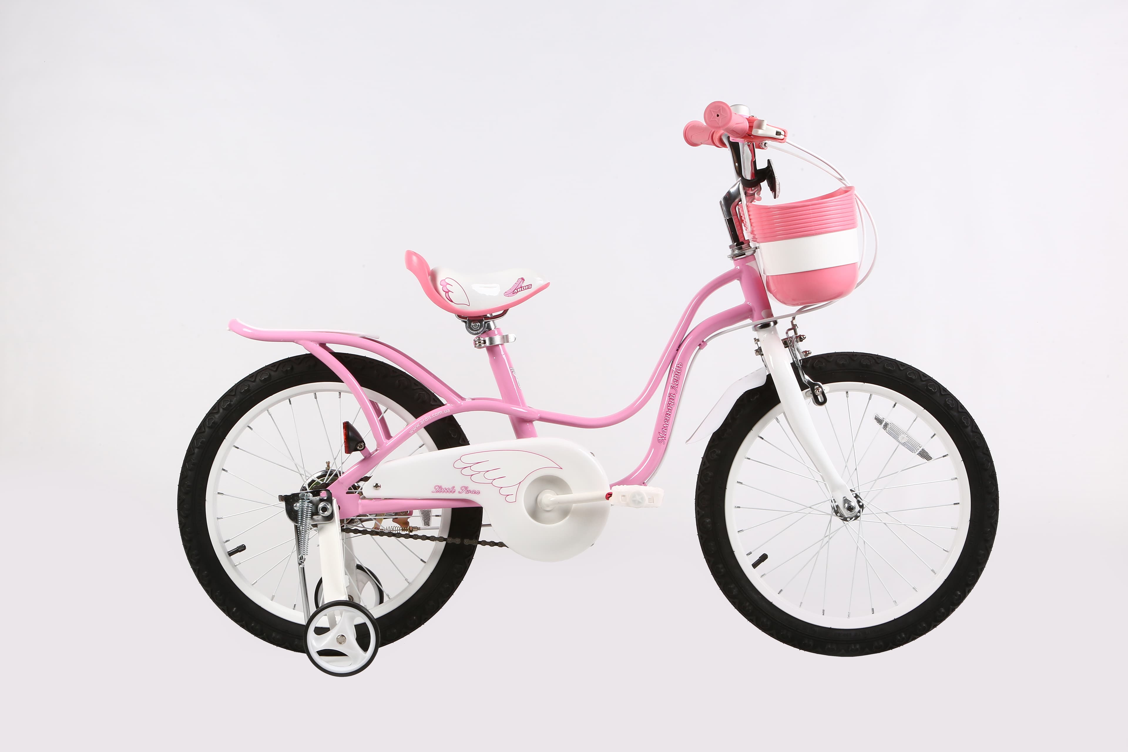 ROYALBABY 18 BMX-KID ST LITTLE SWAN — Рожевий — фото 1
