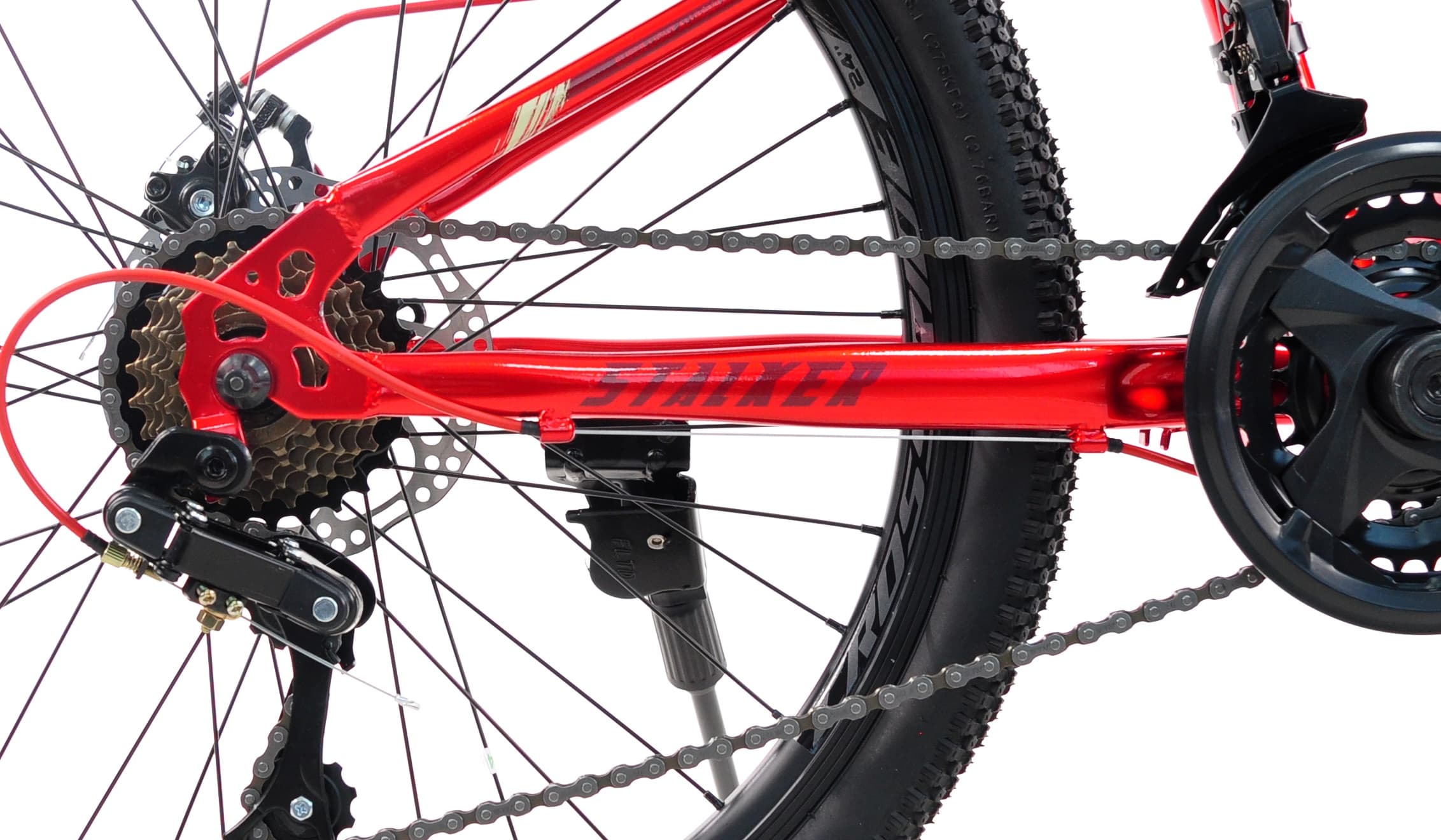 CROSSRIDE 24 MTB ST STALKER — Червоний — фото 1